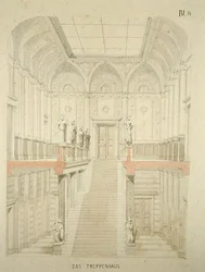 Entwurf für eine Galerie in der Kunsthalle